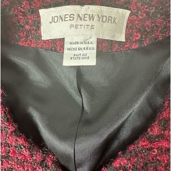 Vintage Jones New York Tweed Blazer - Picture 12 of 16
